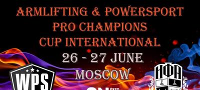 ARMLIFTING & POWERSPORT PRO CHAMPIONS CUP INTERNATIONAL на SN PRO EXPO FORUM 20/21